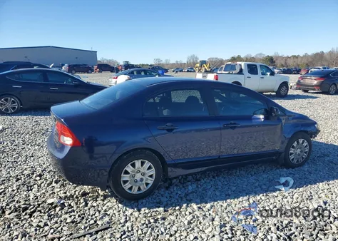 2010 Honda Civic Vp from USA, damaged, VIN 19XFA1F38AE026417